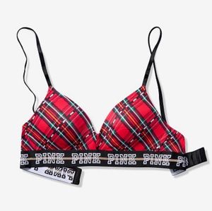Victoria's Secret PINK Plaid Bra